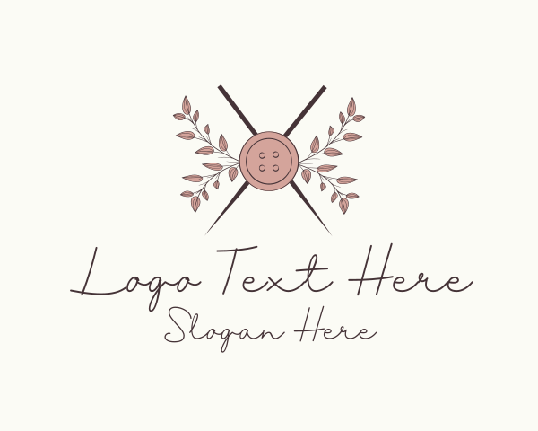 Sewing Tools logo example 3