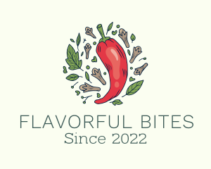 Spicy Herb Ingredients logo design