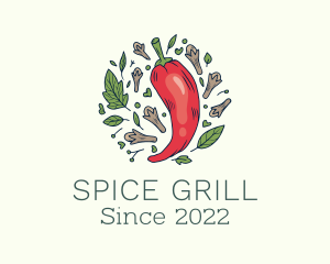 Spicy Herb Ingredients logo design