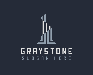 Gray Metropolis Building logo