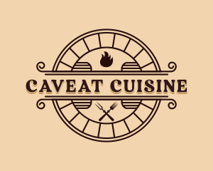 Flame Oven Cuisine logo design