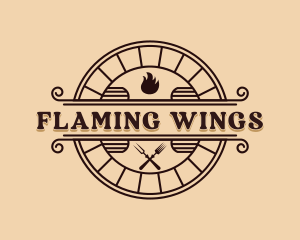 Flame Oven Cuisine logo design