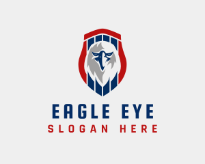 American Patriotic Eagle logo design