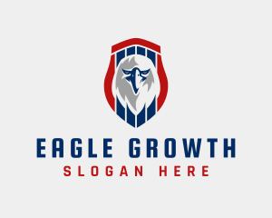 American Patriotic Eagle logo design