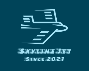 Fast Jet Plane  logo