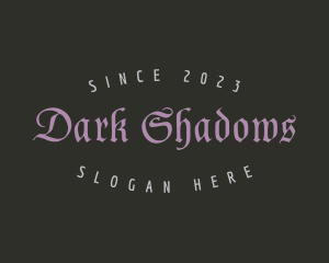 Vintage Gothic Business logo