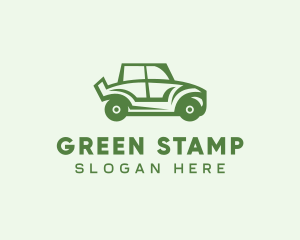 Green Automotive Vehicle Car logo design