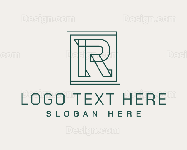Consulting Business Letter R Logo