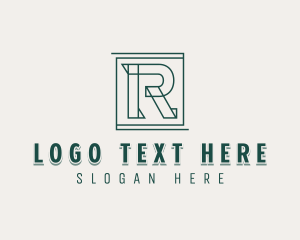 Consulting Business Letter R logo