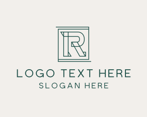 Consulting Business Letter R logo