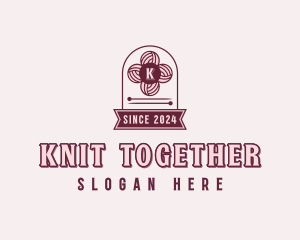 Yarn Knitting Embroidery logo