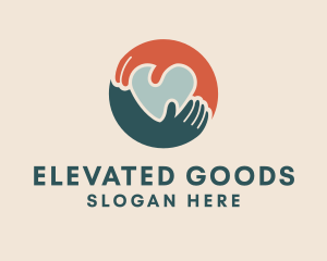 Hand Love Organization logo design