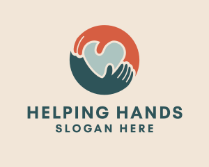Hand Love Organization logo design