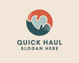 Hand Love Organization logo design