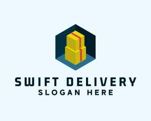 Package Deliver Boxes logo design