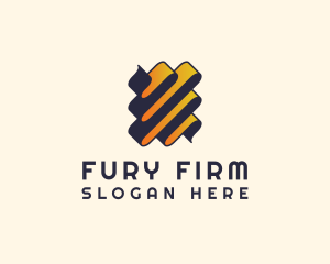 Ribbon Wave Firm logo design