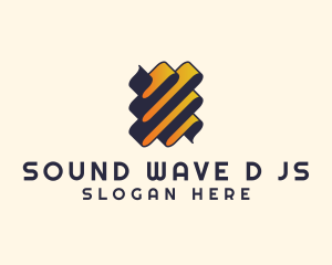 Ribbon Wave Firm logo design