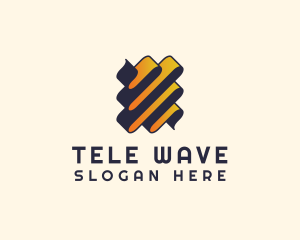 Ribbon Wave Firm logo design