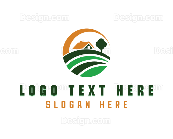 Lawn Farm Landscaping Logo