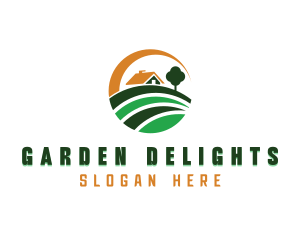 Lawn Farm Landscaping logo design