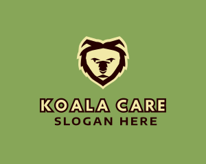 Koala Bear Head  logo