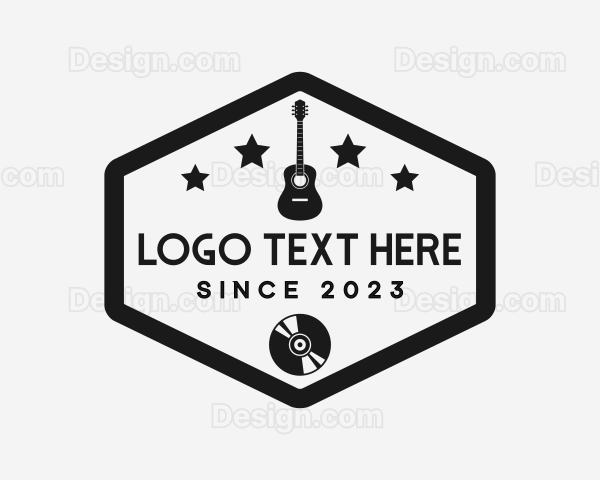 Guitar Instrument Musician Logo