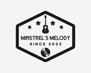 Guitar Instrument Musician logo design