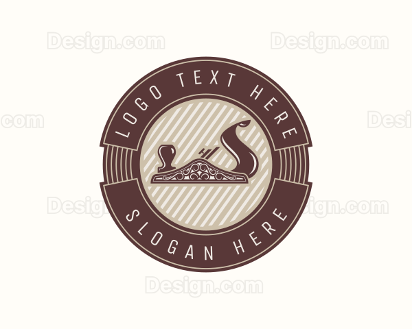 Carpentry Wood Planer Logo