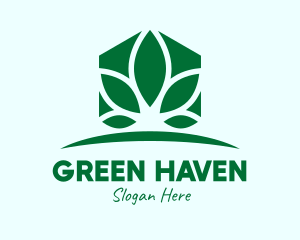 Home Plant Landscaping  logo design