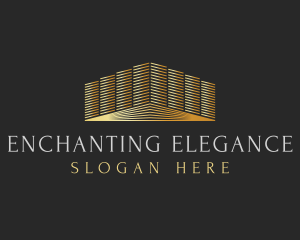 Elegant Realtor Building logo design