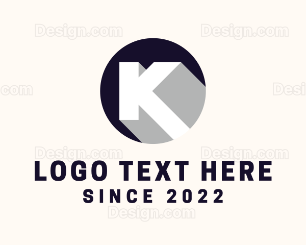 Company Letter K Logo
