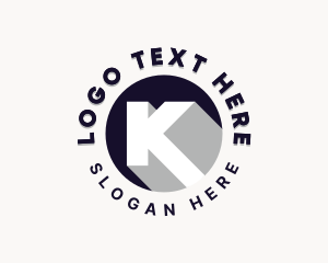Professional Company Letter K  Logo