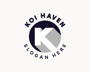 Professional Company Letter K  logo design
