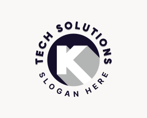 Professional Company Letter K  logo