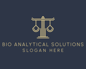 Law Firm Scales logo design