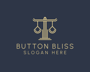 Law Firm Scales logo design