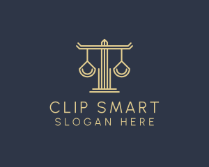 Law Firm Scales logo design