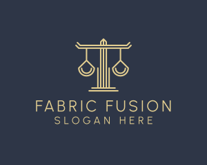 Law Firm Scales logo design