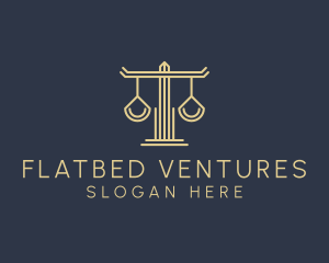 Law Firm Scales logo design