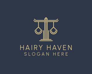 Law Firm Scales logo design