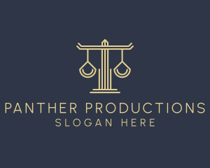 Law Firm Scales logo design