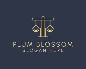 Law Firm Scales logo design