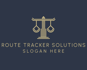 Law Firm Scales logo design