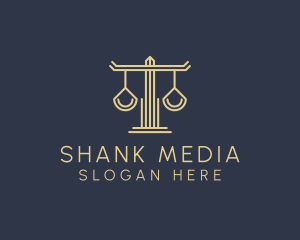 Law Firm Scales logo design