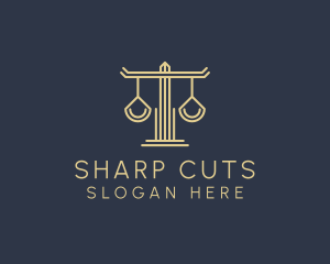 Law Firm Scales logo design