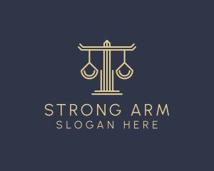 Law Firm Scales logo design