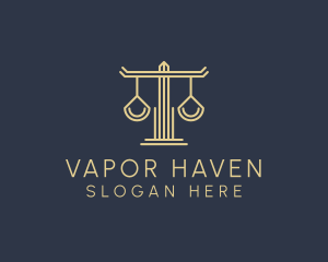 Law Firm Scales logo design