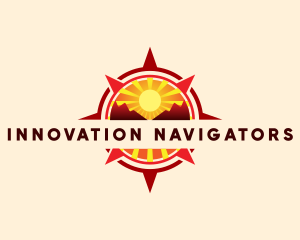 Compass Adventure Navigation logo design