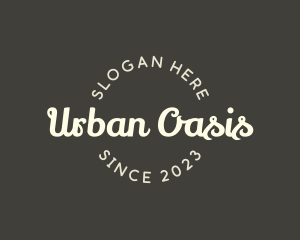 Urban Cursive Business logo design