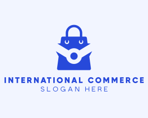 Tech Shopping Bag logo design